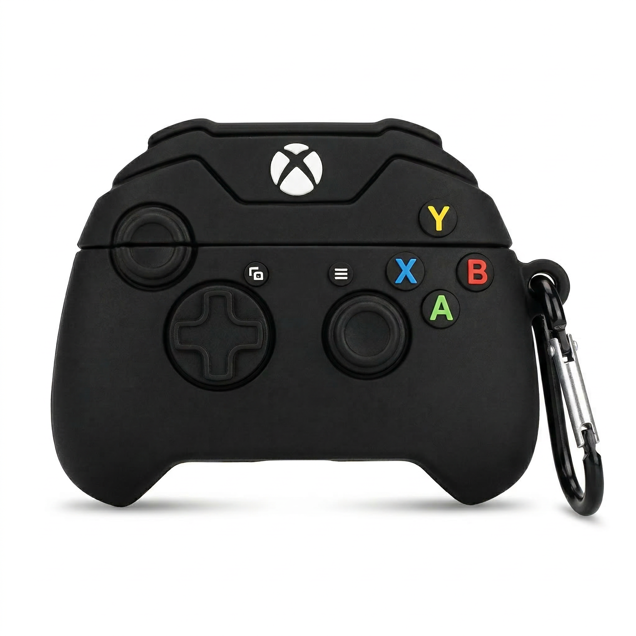 Pro Gamer Edition Silicone Case for AirPods – Midnight Black Gaming Peripheral Design