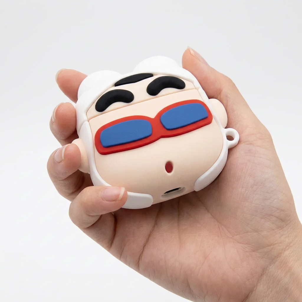 Funny Thick Eyebrow Boy with Sunglasses 3D Case for AirPods Pro