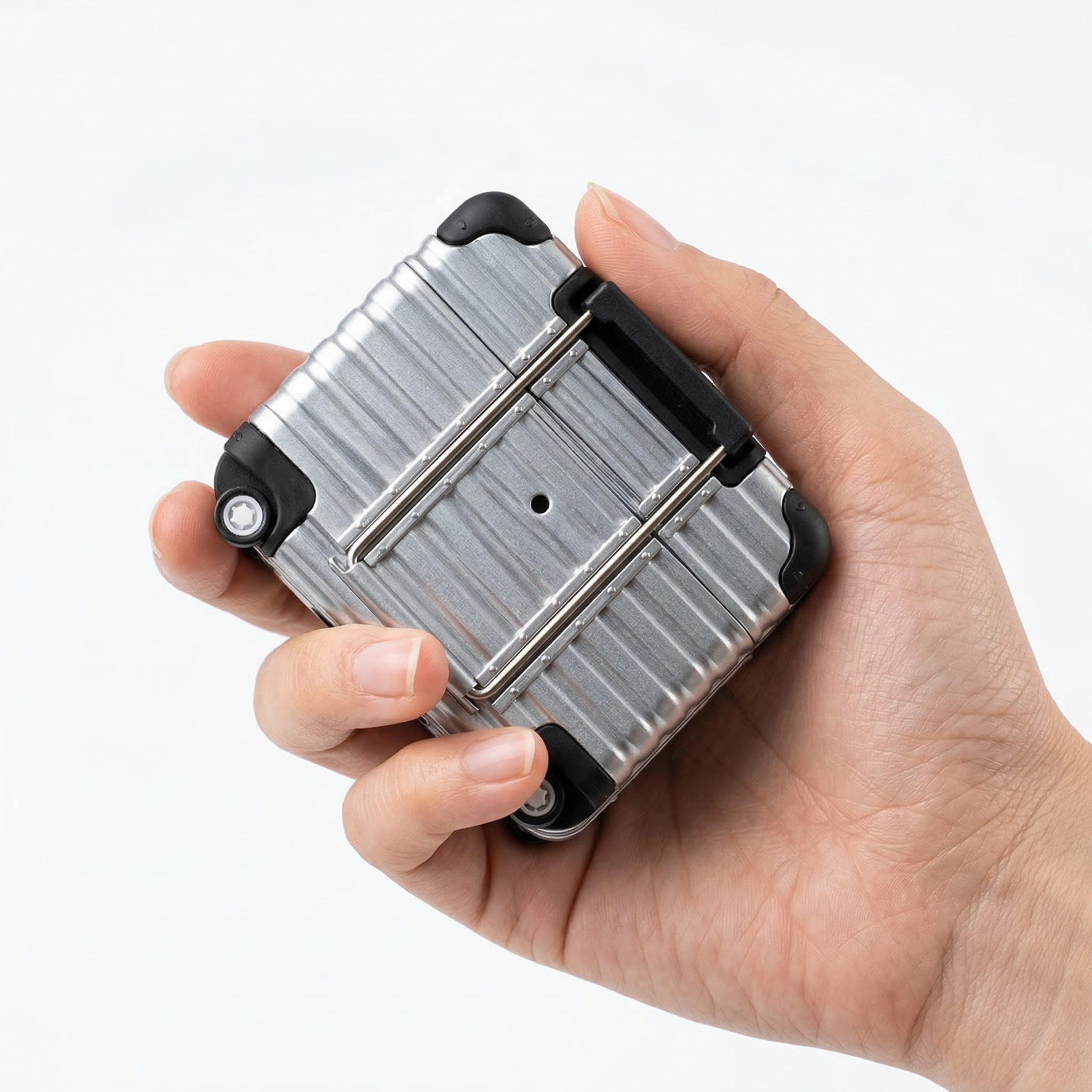 Vintage Luggage Style AirPods Case – Premium Suitcase Design Shockproof Cover