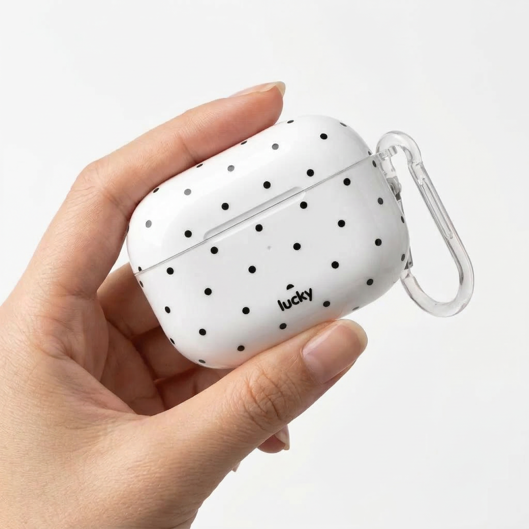 Polka Dot "Lucky" AirPods Case – Universal Fit