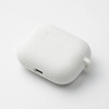 Textured Stone White Silicone AirPods Case – Universal Fit