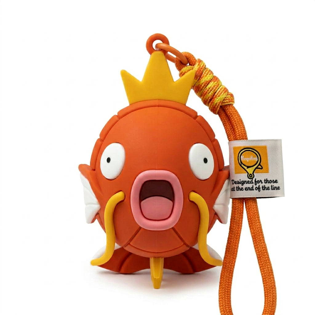 Funny Splashing Red Fish 3D Case for AirPods Pro | Cute Quirky Creature Design