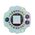 3D Iridescent Geometric Earphone Case | Holographic Glow Cover for AirPods Pro