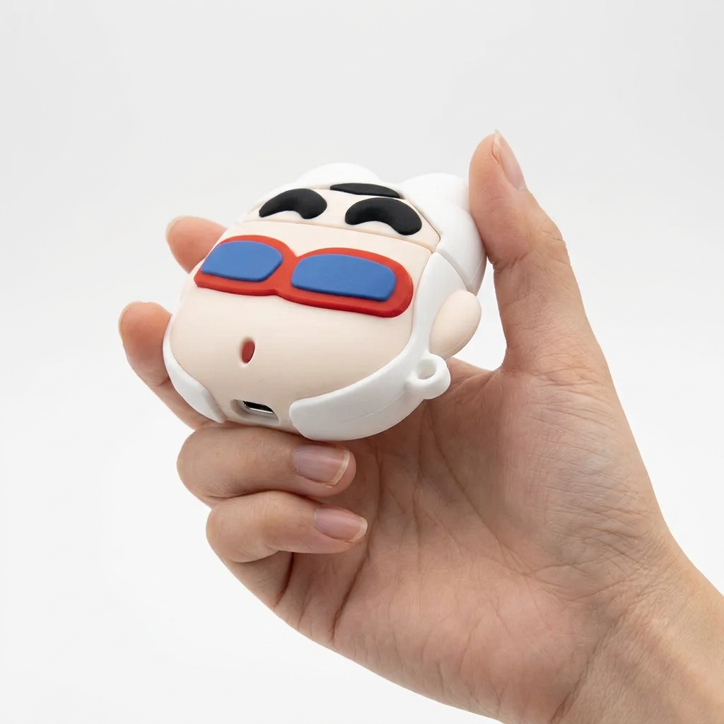 Funny Thick Eyebrow Boy with Sunglasses 3D Case for AirPods Pro