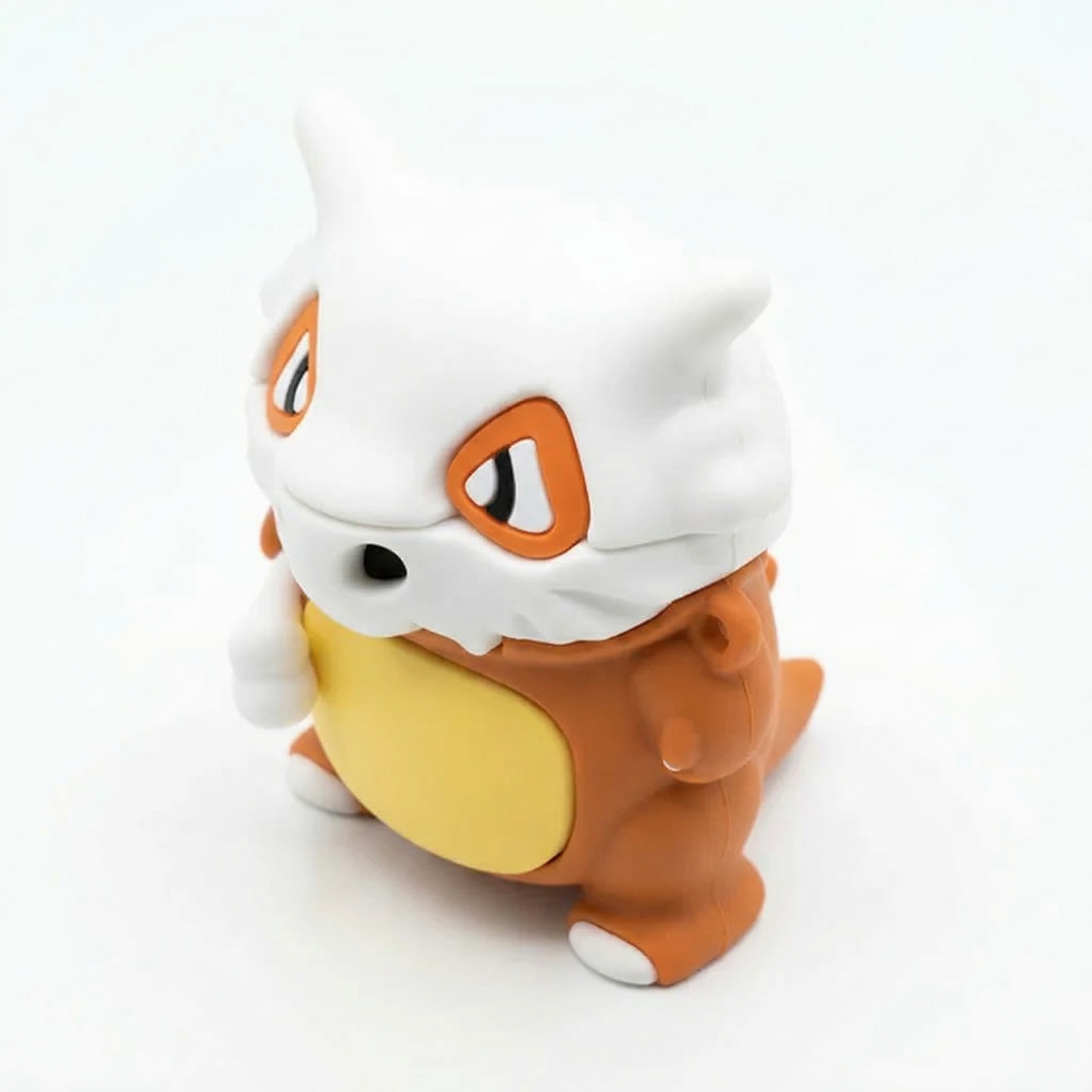 Funny Skull-Masked Creature 3D Case for AirPods | Cute Bone-Wearing Animal Design