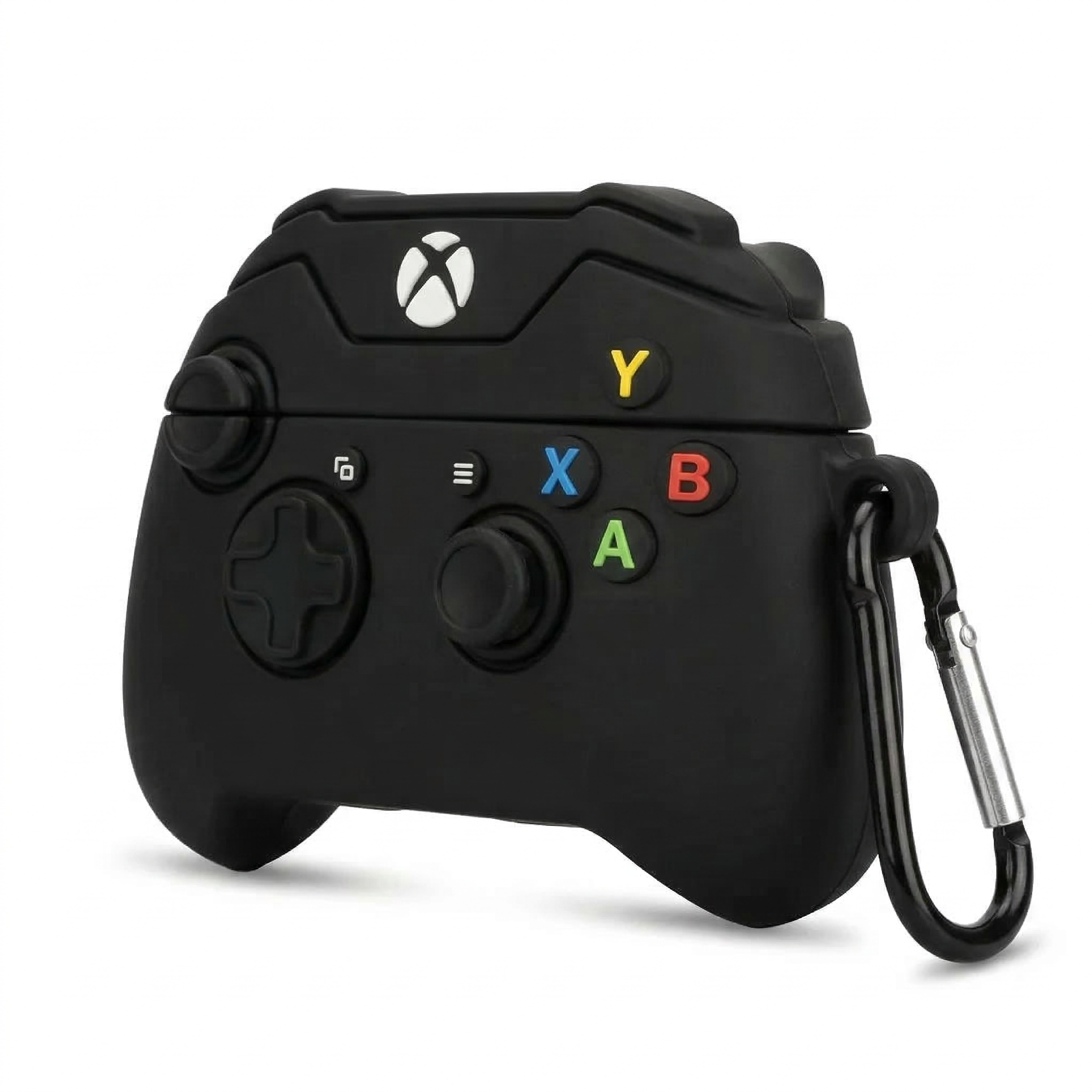 Pro Gamer Edition Silicone Case for AirPods – Midnight Black Gaming Peripheral Design