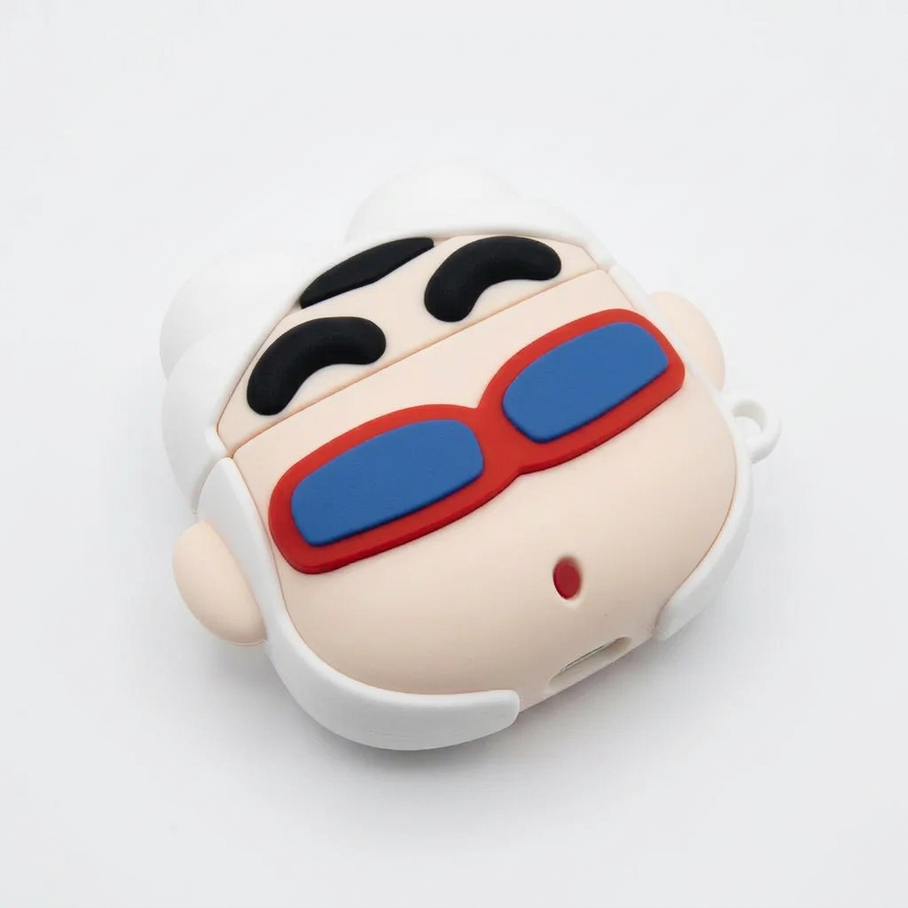 Funny Thick Eyebrow Boy with Sunglasses 3D Case for AirPods Pro
