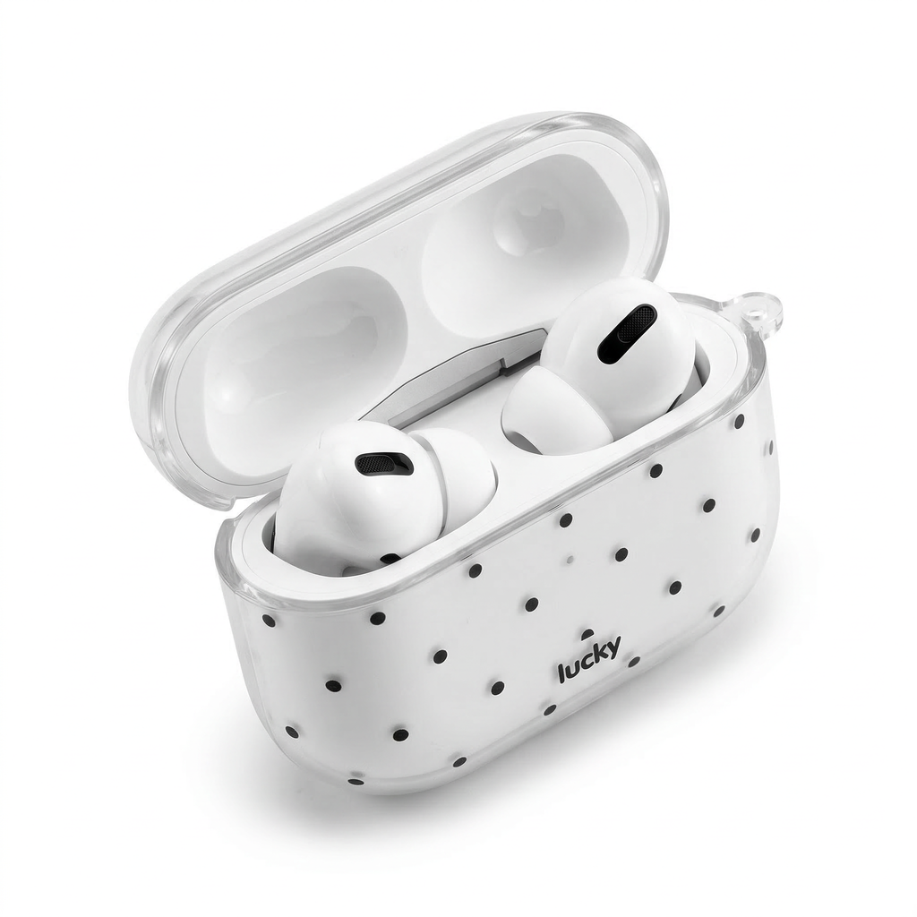 Polka Dot "Lucky" AirPods Case – Universal Fit