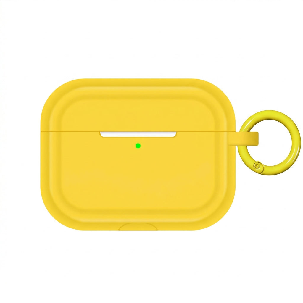 Bright Orange Rugged Silicone AirPods Case – Universal Fit