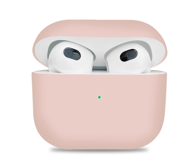 Matte Red Silicone AirPods Case – Universal Fit