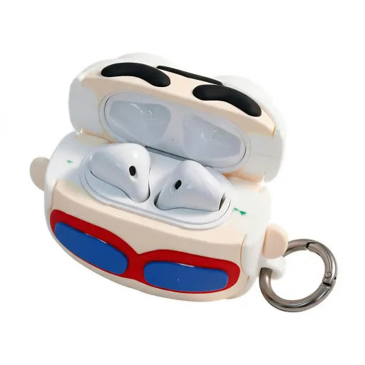 Funny Thick Eyebrow Boy with Sunglasses 3D Case for AirPods Pro