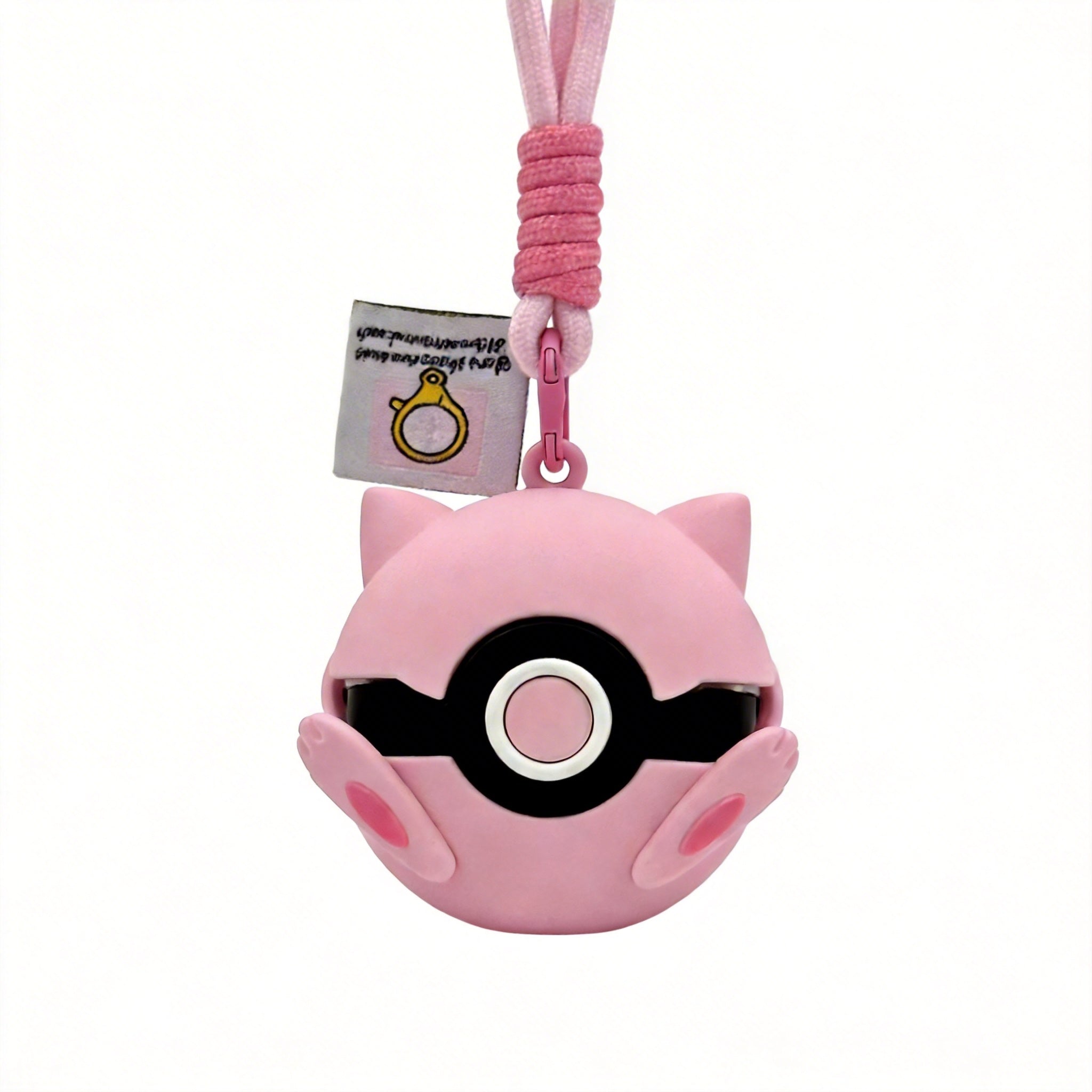 Funny Pink Piggy 3D Sphere Case for AirPods Pro | Protective Silicone Animal Cover